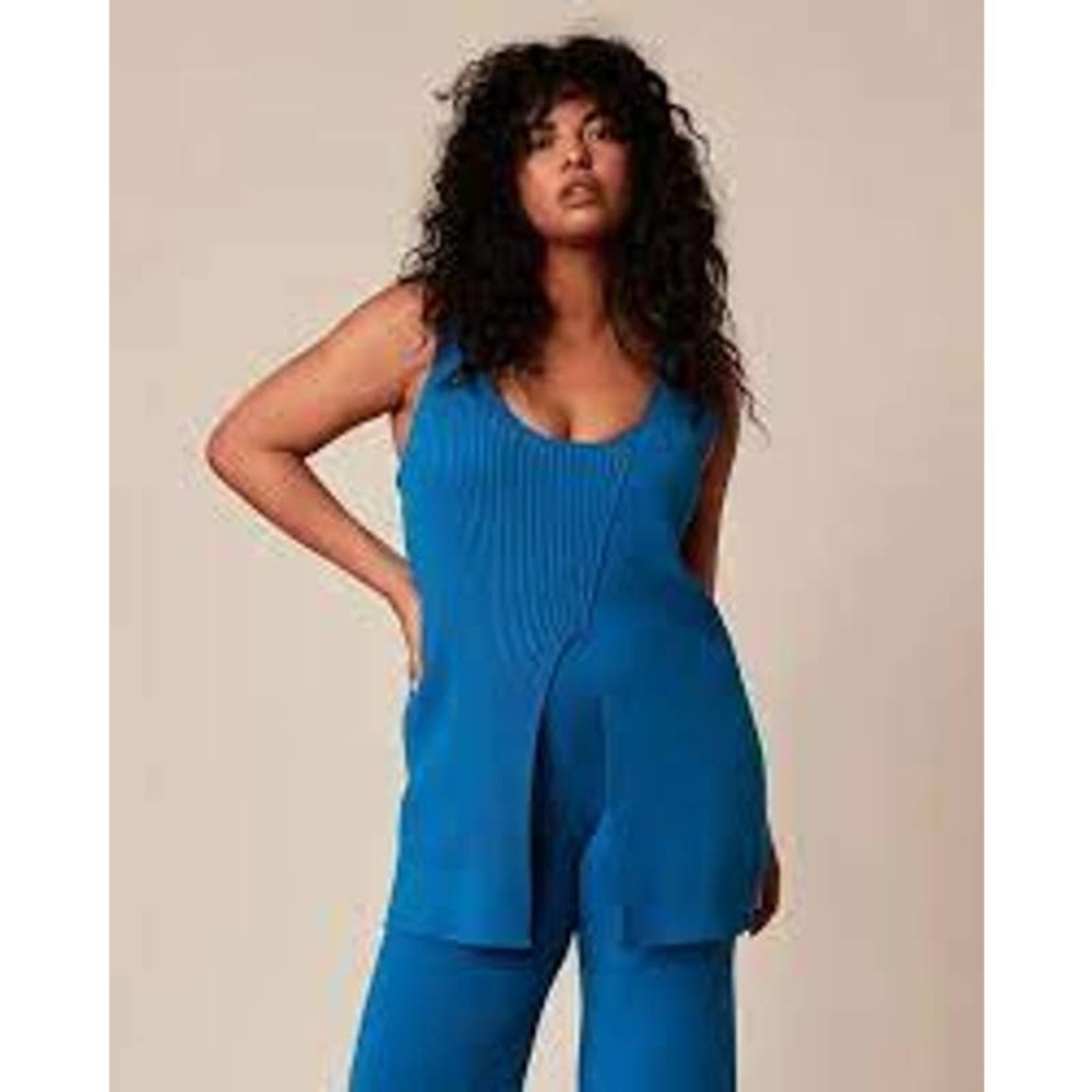 11 HONORE Christina Sweater Tunic Tank